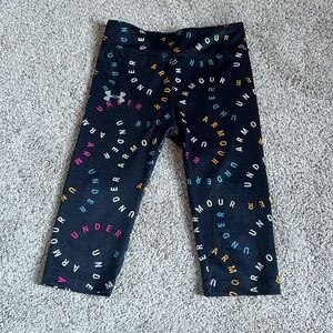 Girls Under Armour Capris - Size 4